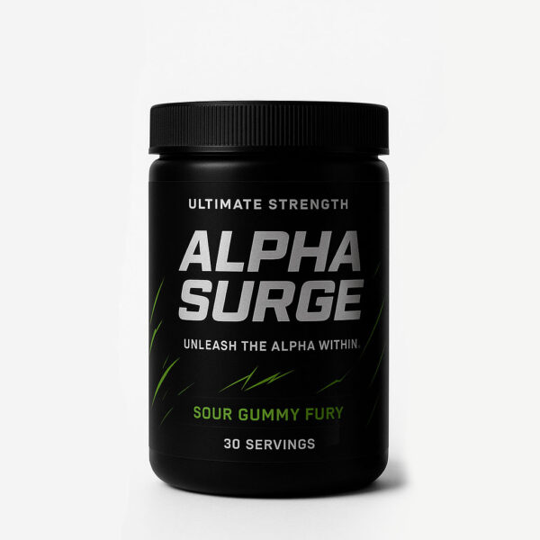Alpha Surge — Pre-Workout Gummies